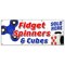 Signmission FIDGET SPINNER & CUBE BANNER SIGN tri-spinner edc toy stress fydget B-96 Fidget Spinner and Cube - alternate 1
